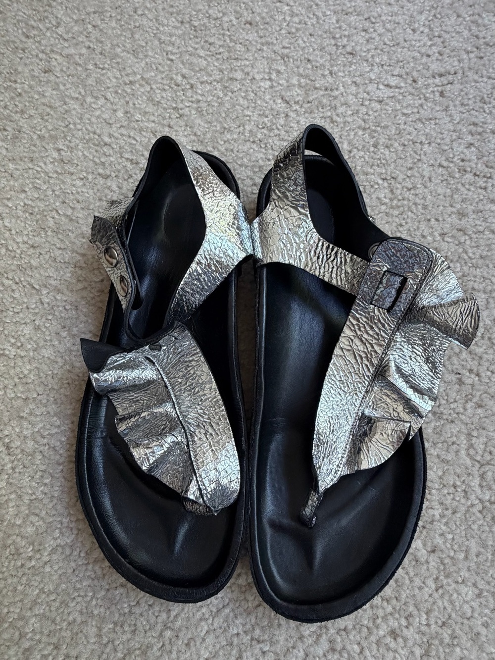 Isabel Marant Silver Sandal